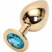 Анальные игрушки золотистый