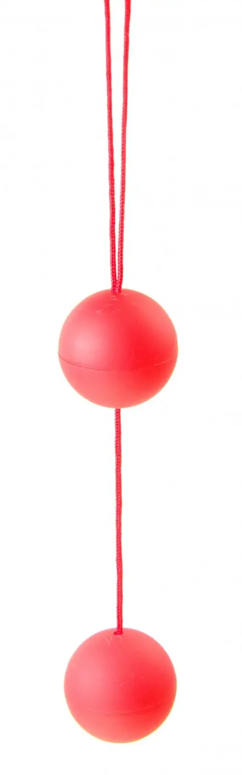 Вагинальные шарики JIGGLE LOVE BALLS RED photo 1