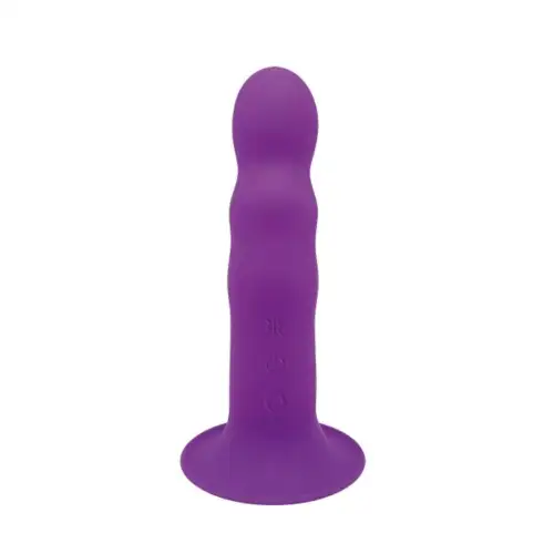 Дилдо с вибрацией Adrien Lastic Hitsens 3 Purple, отлично для страпона, диаметр 4см, длина 18,2см photo 1