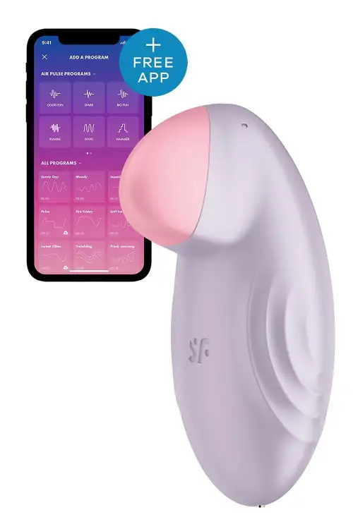 Смарт-вибратор для клитора Satisfyer Tropical Tip Light Lilac photo 1