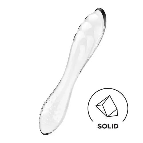 Стеклянный дилдо Satisfyer Dazzling Crystal 1 (Transparent) photo 1