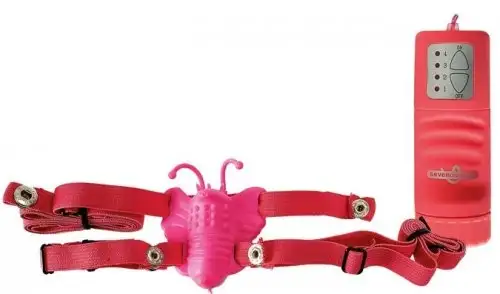 Стимулятор клитора BUTTERFLY PINK (бабочка) photo 1