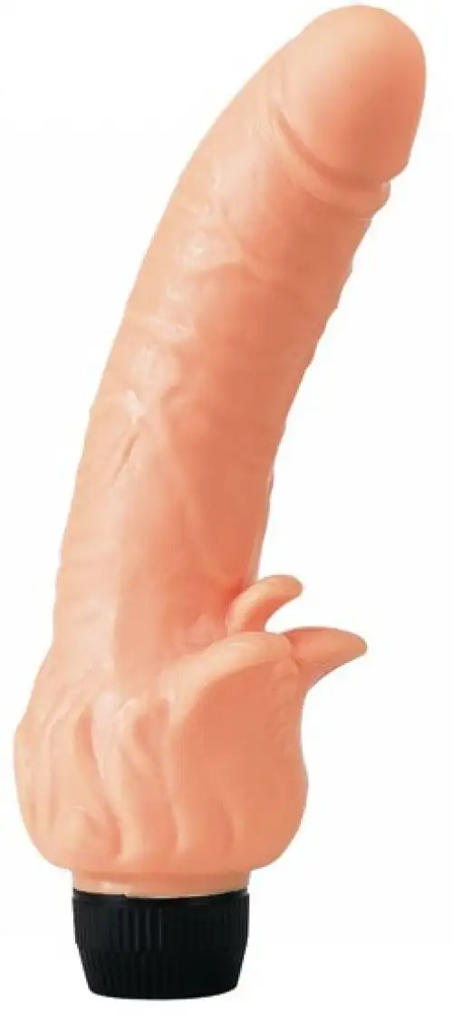 Вибратор VINYL P-SHAPE VIBRATOR FLESH PENETRATING photo 1