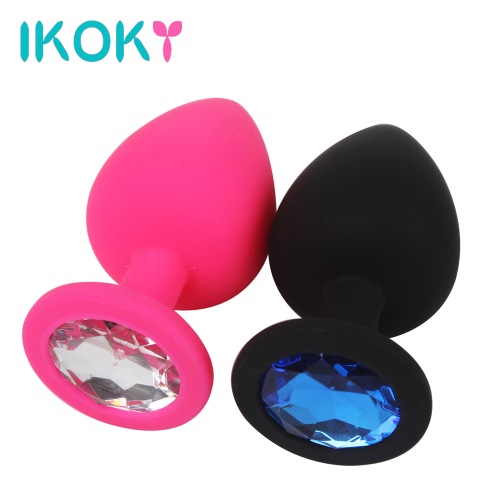 Анальная пробка IKOKY Butt Plug, размеры S, М, L photo 1