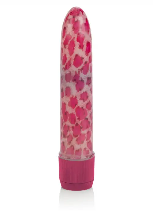 CalExotics Leopard Massager Mini пластиковый вибратор, 11х3,5 см photo 1