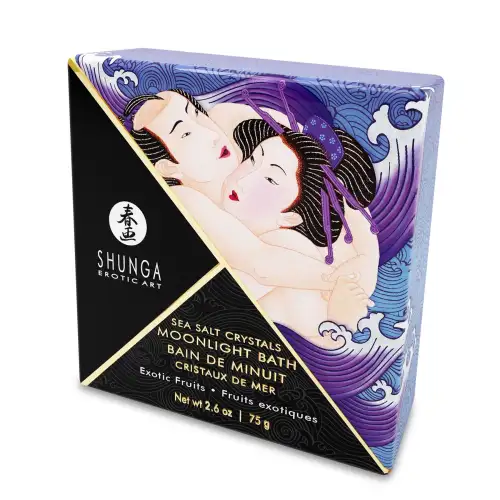 Соль для ванны Shunga Moonlight Bath - Exotic Fruits (75 гр), соль Мертвого моря, аромамасла photo 1