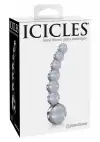 Анальная пробка Icicles No 66 Black, 12х3,5 см  photo 2