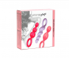 Набор анальных пробок Satisfyer Plugs colored (set of 3) photo 4