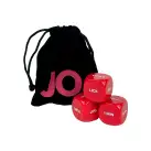 Набор для двоих «Сочный фрукт»: 3 вкусовые смазки System JO, яйцо-мастурбатор, кубик с позами  photo 4