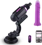 Мини секс-машина Hismith Mini Capsule Sex-Machine with Strong Suction APP, очень мощная, пульт ДУ photo 1