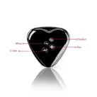 Вибратор для клитора с электростимуляцией Mystim Heart´s Desire Black Edition photo 5