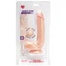 Фаллоимитатор ADAM'S PLEASURESKIN COCK, LIGHT  photo 6