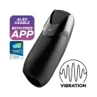 Смарт-мастурбатор с вибрацией Satisfyer Men Vibration+, 2 мотора, 14 режимов, водонепроницаемый photo 1
