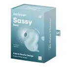 Вакуумный клиторальный стимулятор с вибрацией Satisfyer Sassy Seal, 2 независимых мотора photo 5