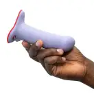 Фаллоимитатор Fun Factory AMOR, сиреневый, длина 14,6 см, диаметр 3,7 см, изогнутый photo 5