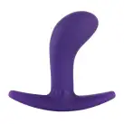 Анальная пробка Fun Factory BOOTIE, S, фиолетовая, диаметр 2,8 см, тонкий ограничитель photo 1