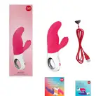 Вибратор-кролик Fun Factory MISS BI pink/white, 2 независимых мотора, диаметр 4,2 см photo 7