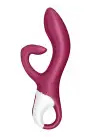 Вибратор кролик с тройным отростком Satisfyer Embrace me Berry, 2 мотора, диаметр 3,6 см photo 2