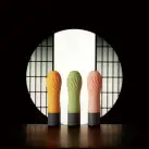 Вибратор IROHA ZEN Matcha с нежной ребристой поверхностью photo 8