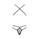 Боди монокини с декольте ERZA BODY black XXL/XXXL - Passion photo 4