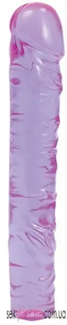 Фаллоимитатор CRYSTAL JELLIES CLASSIC PURPLE 10 photo 1