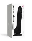Реалистичный фаллоимитатор Strap-On-Me SOFT REALISTIC DILDO Black - Size L photo 3