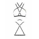 Портупея-стрепы Kelis Bra black XXL/XXXL — Passion Exclusive: трусики в комплекте photo 3