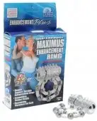 Кольцо с вибратором MAXIMUS RING (10 бусинок) photo 4