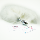 Металлическая пробка с хвостиком 7,5смХ2,7см photo 5