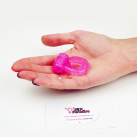 Силиконовое кольцо-бабочка на пенис с вибрацией 1,5смХ3,5см photo 5