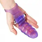 Double Finger Banger Vibrating G-Spot Glove - насадка на палец photo 3