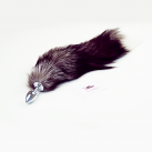 Анальная пробка Horny Kitten с пушистым хвостиком, 47 см  photo 4