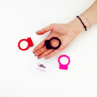 Ребристое эрекционное вибро-кольцо, 4,5 см photo 11