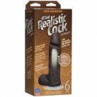 Фаллоимитатор Doc Johnson The Realistic Cock 6 inch Black - ULTRASKYN photo 3