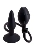 Seven Creations Inflatable Butt Plug S - надувная анальная пробка, маленькая, 12,5х7 см photo 1