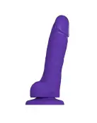 Реалистичный фаллоимитатор Strap-On-Me SOFT REALISTIC DILDO Violet - Size M photo 1